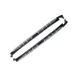 Pedane laterali compatibile con Hyundai Santa Fe MkIII DM (2013-in poi) (Cod. K-RBHYSFE2)