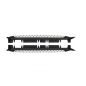 Pedane laterali compatibile con Hyundai IX35 LM (2009-2014) (Cod. K-RBHYIX35)