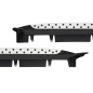Pedane laterali compatibile con Hyundai IX35 LM (2009-2014) (Cod. K-RBHYIX35)