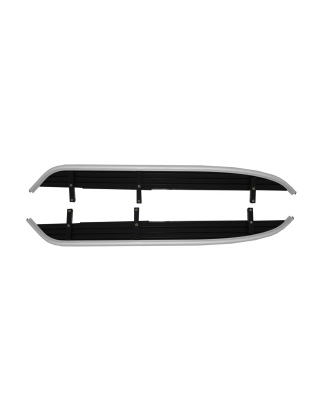 Pedane laterali compatibile con Land Rover Freelander 2 L359 (2006-2014) (Cod. K-RBRR03)