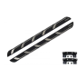 Pedane laterali compatibile con Audi Q7 4M (2016-) Off-Road SUV (Cod. K-RBA05)