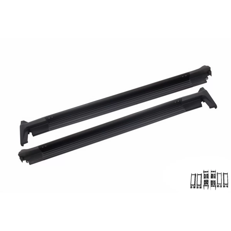 Pedane laterali compatibile con Honda CR-V III Generation (2007-2011) (Cod. K-RBHOCRV07)
