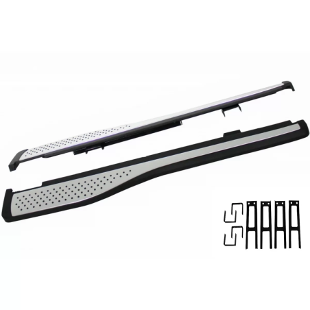 Pedane laterali compatibile con Honda CRV IV Generation (2012-2016) (Cod. K-RBHOCRV12)