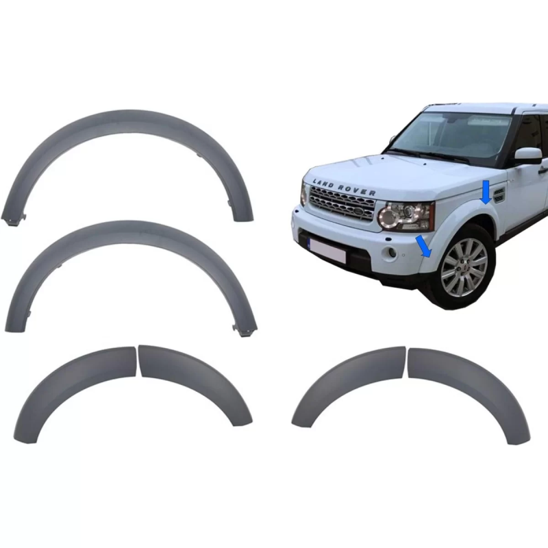 Passaruota Extension Trim Mouldings Allargamenti parafanghi compatibile con Land Rover Range Rover D