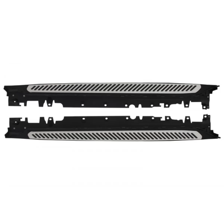 Pedane laterali SUV Pedane laterali compatibile con BMW X6 F16 (2014-2019) (Cod. K-RBBMF16)