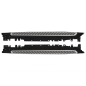 Pedane laterali SUV Pedane laterali compatibile con BMW X6 F16 (2014-2019) (Cod. K-RBBMF16)