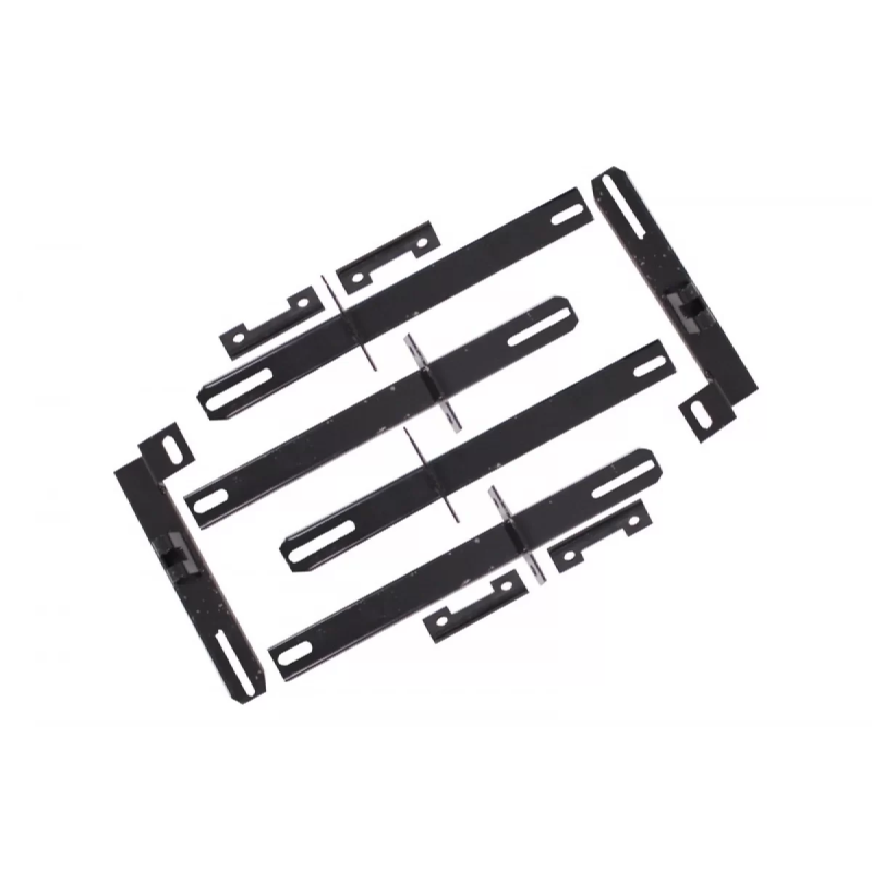 kit staffe Pedane laterali compatibile con MITSUBISHI Outlander III (2012-in poi) & MITSUBISHI ASX (