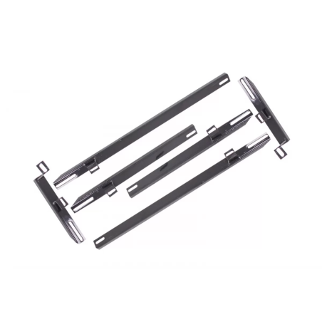 kit staffe Pedane laterali compatibile con NISSAN X-Trail III (T32) (2013-in poi) (Cod. K-BRBNIXT3)