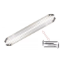 kit staffe Pedane laterali compatibile con NISSAN X-Trail III (T32) (2013-in poi) (Cod. K-BRBNIXT3)