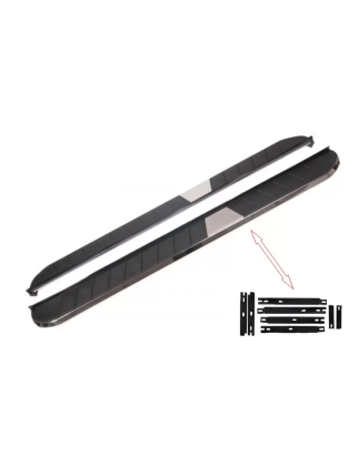 kit staffe Pedane laterali compatibile con Hyundai Tucson III TL (2015-in poi) (Cod. K-BRBHYTU15)