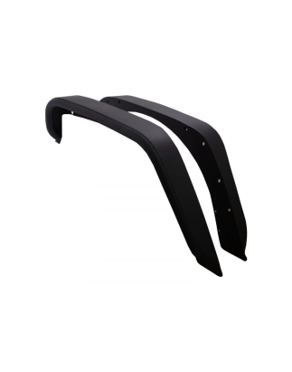 Rear Crusher Tube Flat Steel Allargamenti parafanghi compatibile con Jeep Wrangler / Rubicon JK (200