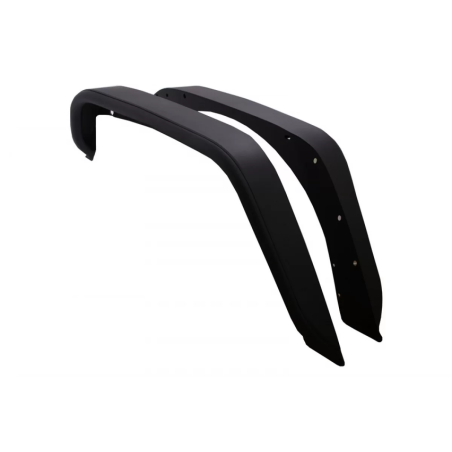 Rear Crusher Tube Flat Steel Allargamenti parafanghi compatibile con Jeep Wrangler / Rubicon JK (200