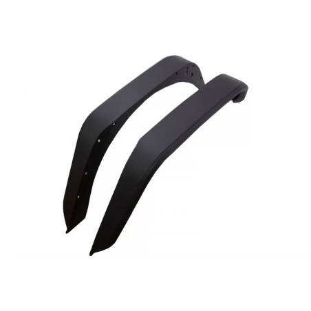 Rear Crusher Tube Flat Steel Allargamenti parafanghi compatibile con Jeep Wrangler / Rubicon JK (200
