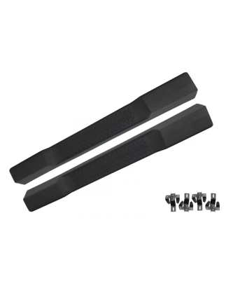 Pedane laterali compatibile con Jeep Wrangler Rubicon JK (2007-2017) 2 Doors Retro design (Cod. K-RB