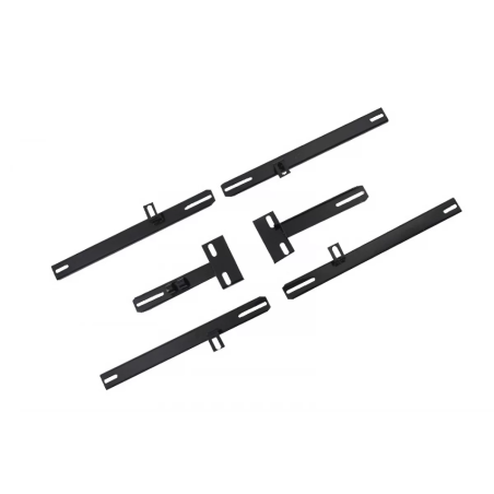 kit staffe Pedane laterali compatibile con SKODA Yeti (5L) (2009-2017) (Cod. K-BRBSOYE)