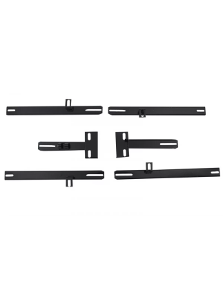 kit staffe Pedane laterali compatibile con SKODA Yeti (5L) (2009-2017) (Cod. K-BRBSOYE)