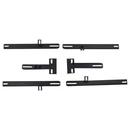 kit staffe Pedane laterali compatibile con SKODA Yeti (5L) (2009-2017) (Cod. K-BRBSOYE)