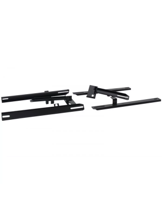 kit staffe Pedane laterali compatibile con SKODA Yeti (5L) (2009-2017) (Cod. K-BRBSOYE)