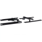 kit staffe Pedane laterali compatibile con SKODA Yeti (5L) (2009-2017) (Cod. K-BRBSOYE)