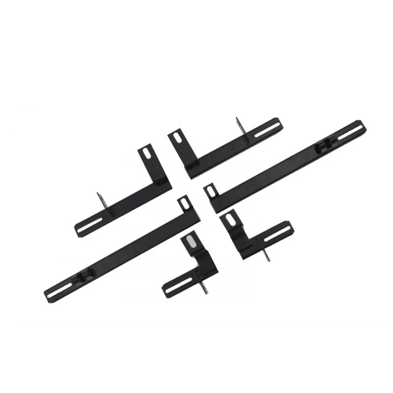 kit staffe Pedane laterali compatibile con PEUGEOT 4008 (2012-2016) (Cod. K-BRBPEUG4008)