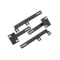 kit staffe Pedane laterali compatibile con PEUGEOT 3008 (2009-2016) (Cod. K-BRBPEUG3008)