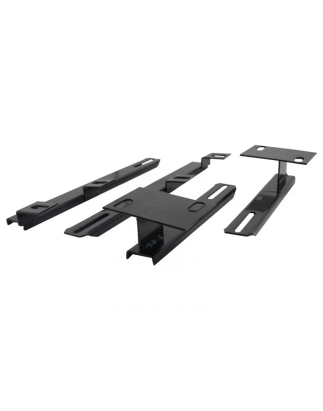 kit staffe Pedane laterali compatibile con PEUGEOT 3008 (2009-2016) (Cod. K-BRBPEUG3008)