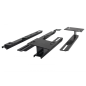 kit staffe Pedane laterali compatibile con PEUGEOT 3008 (2009-2016) (Cod. K-BRBPEUG3008)