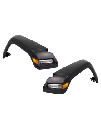 Allargamenti parafanghi con LED DRL Sequential Dynamic Turning Lights compatibile con Jeep Wrangler