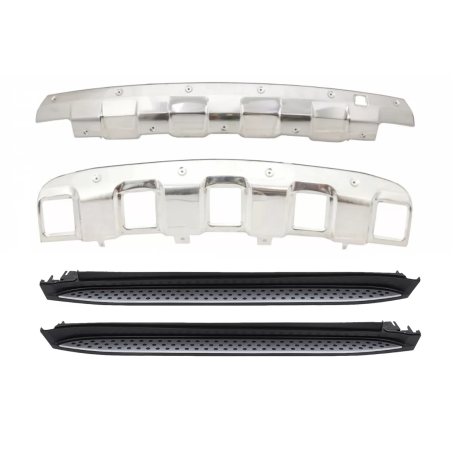 Spoiler diffusore sottoparaurti posteriore Double Outlet for Single Exhaust compatibile con BMW 3 Se