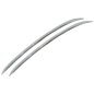 mancorrenti tetto compatibile con BMW X6 F16 (2015-2019) Aluminium (Cod. K-RRBMF16)
