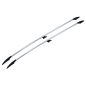 mancorrenti tetto compatibile con Mercedes Classe V W447 (2014-in poi) Long Wheelbase (LWB) Aluminiu