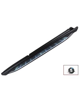 Pedane laterali compatibile con Mercedes GLE W167 (2019-in poi) con LED Courtesy Light (Cod. K-RBMBG