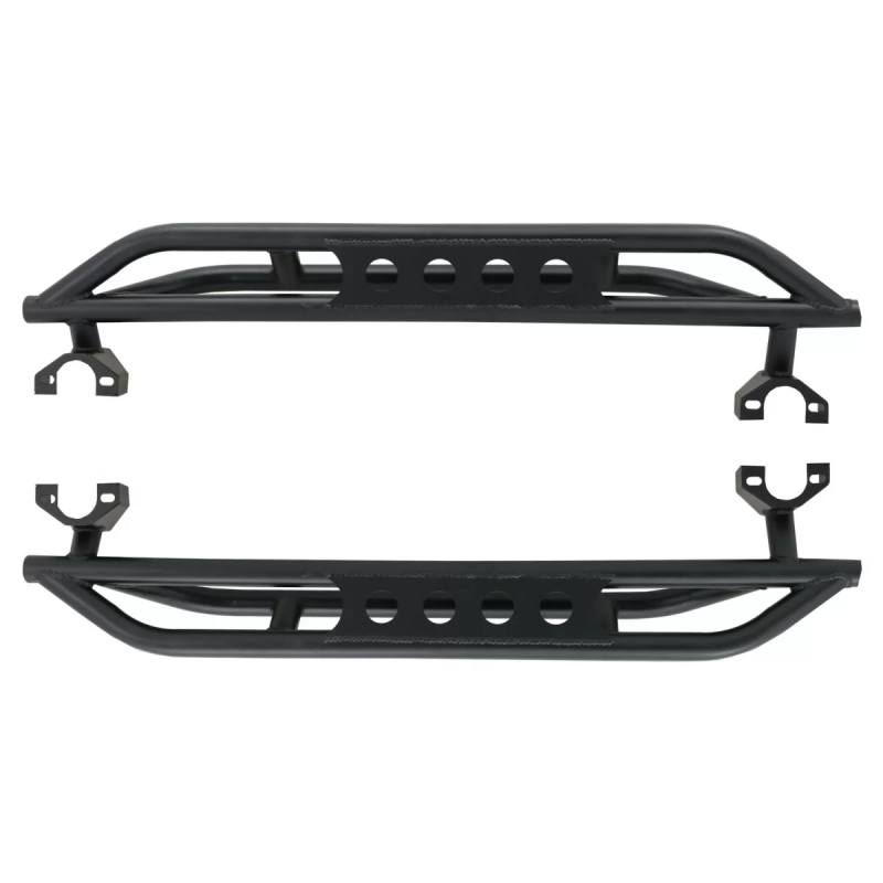 Pedane laterali Nerf Bars compatibile con Jeep Wrangler Rubicon JK (2007-2017) 2 Doors Iron (Cod. K-