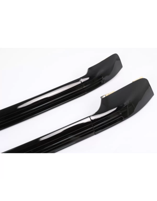 mancorrenti tetto compatibile con BMW X6 E71 E72 (2008-2015) nero (Cod. K-RRBME71B)