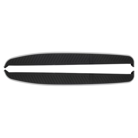Pedane laterali compatibile con Land Rover Range Rover Sport L320 (2005-2013) (Cod. K-RBRR01D)