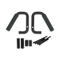 Package Front and Rear Grab Handle compatibile con Jeep Wrangler III SUV JK (2007-2017) (Cod. K-COFH