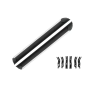 Pedane laterali compatibile con Ford Ranger T6 (2011-2020) (Cod. K-RBFRANT6)