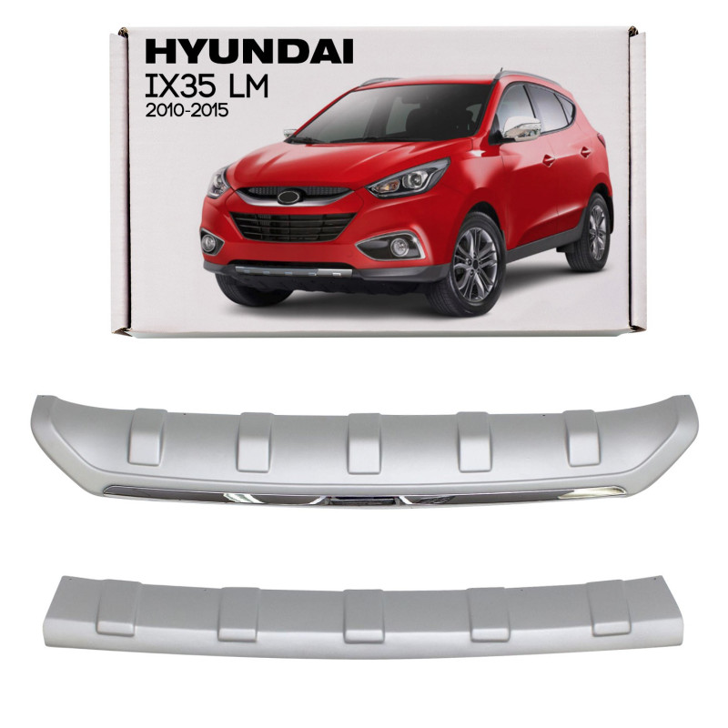 HYUNDAI IX35 LM 2010-2015 KIT PROTEZIONI PARAURTI (Cod. AP-21_A4x4)
