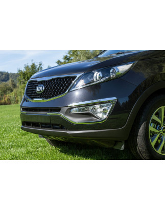 KIA SPORTAGE III SL 2010-2015 MODANATURA PARAURTI ANTERIORE (Cod. AP-29_A4x4)