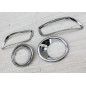 HYUNDAI SANTA FE 2010-2012 OUTLET CORNICE FENDINEBBIA ANTERIORE + POSTERIORE (Cod. AP-45_A4x4)