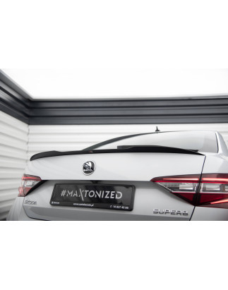 Spoiler Cap V.2 Skoda Superb Liftback Mk3 / Mk3 Facelift (Cod. M-SK-SU-3F-CAP1G)