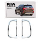 KIA SORENTO II XM 2012-2014 RESTYLING CORNICI FENDINEBBIA POSTERIORI (Cod. AP-82_A4x4)