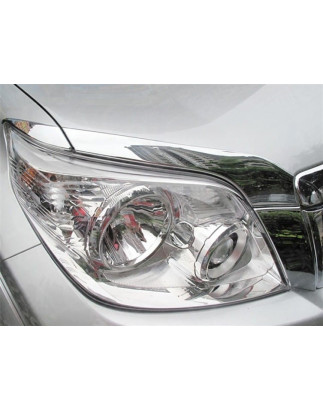 TOYOTA LAND CRUISER J150 2009-2017 PRE-RESTYLING CORNICI FARI ANTERIORI (Cod. AP-102_A4x4)