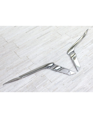 TOYOTA LAND CRUISER J150 2009-2017 PRE-RESTYLING CORNICI FARI ANTERIORI (Cod. AP-102_A4x4)