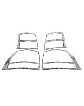 TOYOTA LAND CRUISER J150 2009-2017 PRE-RESTYLING CORNICI FANALI POSTERIORI OUTLET (Cod. AP-103_A4x4)