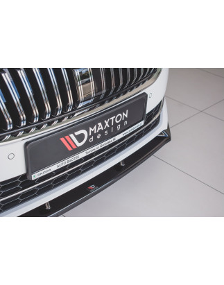 SPLITTER ANTERIORE V.2 Skoda Superb Liftback / Combi Mk3 Facelift (Cod. M-SK-SU-3F-FD2G)