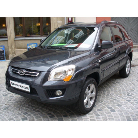 KIA SPORTAGE 2008-2010 OUTLET CORNICI FENDINEBBIA ANTERIORI (Cod. AP-123_A4x4)