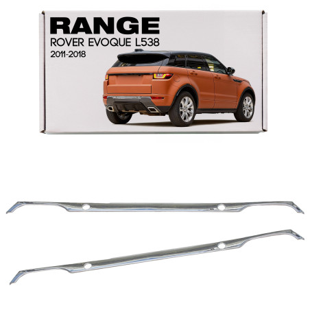RANGE ROVER EVOQUE L538 2011-2018 MODANATURA DECORATIVA PARAURTI POSTERIORE (Cod. AP-129_A4x4)