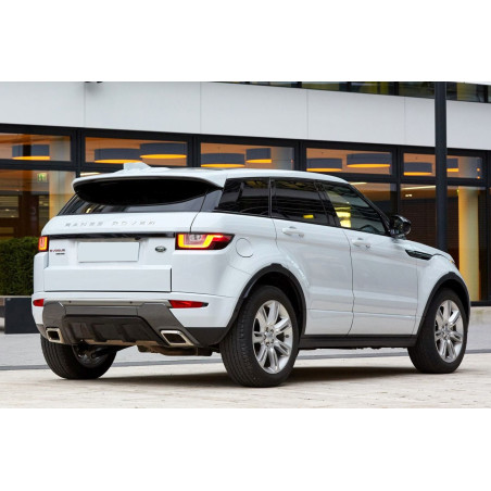RANGE ROVER EVOQUE L538 2011-2018 MODANATURA DECORATIVA PARAURTI POSTERIORE (Cod. AP-129_A4x4)