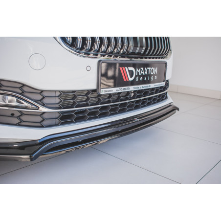 SPLITTER ANTERIORE V.3 Skoda Superb Liftback / Combi Mk3 Facelift (Cod. M-SK-SU-3F-FD3G+FD3RG)